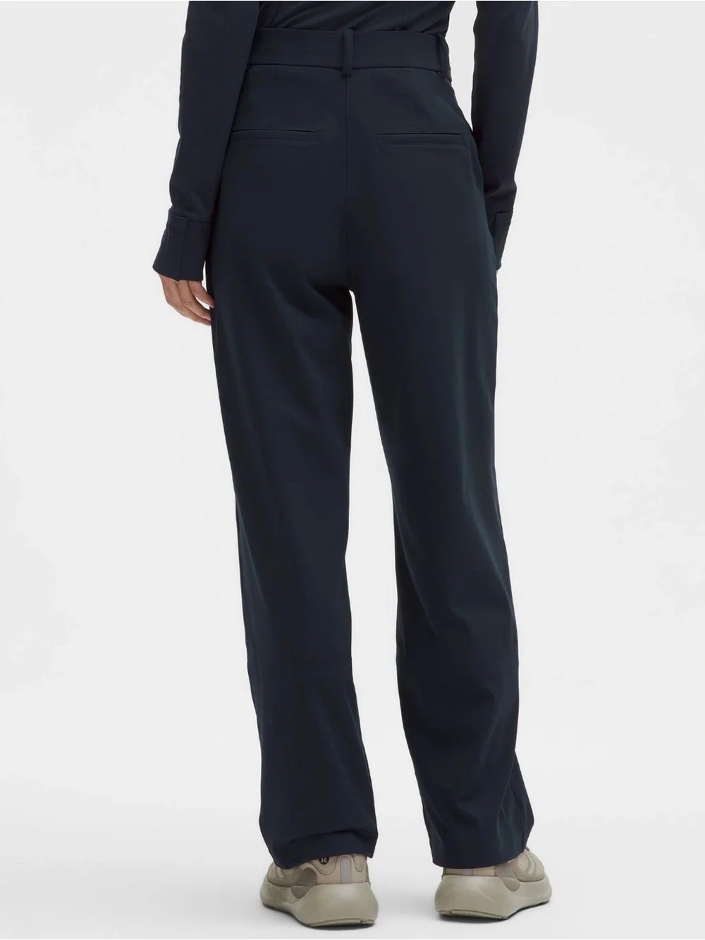 Lululemon Daydrift High-Rise Straight-Leg Trousers Navy M